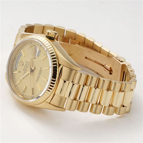 rolex day date gold herren|rolex gold day date 36mm.